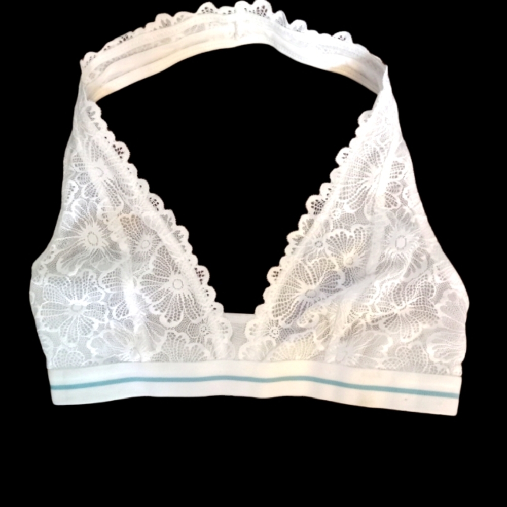 Colsie white halter bralette